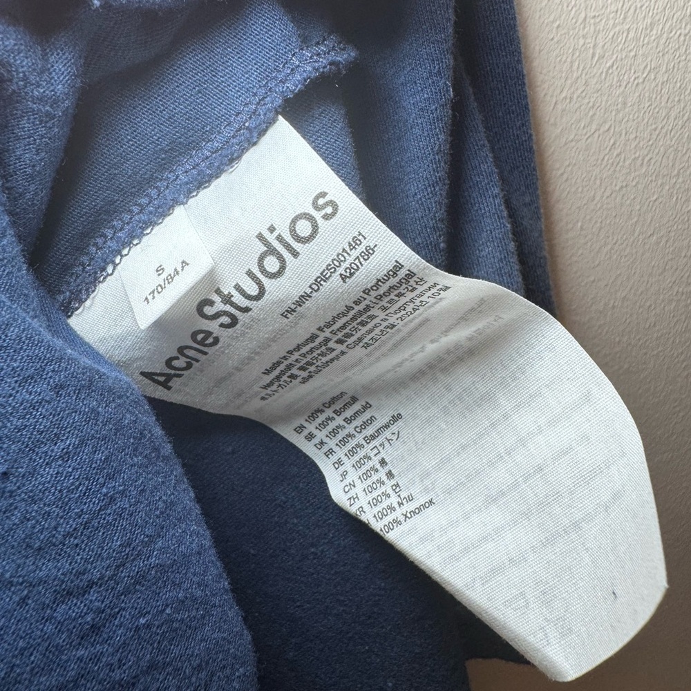 Acne Studios Emiro cotton midi dress size small - Picture 14 of 14